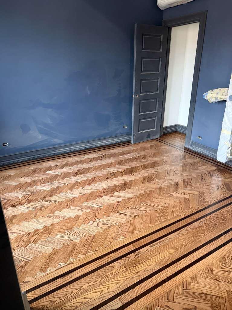 Hardwood Floor Refinishing completed project