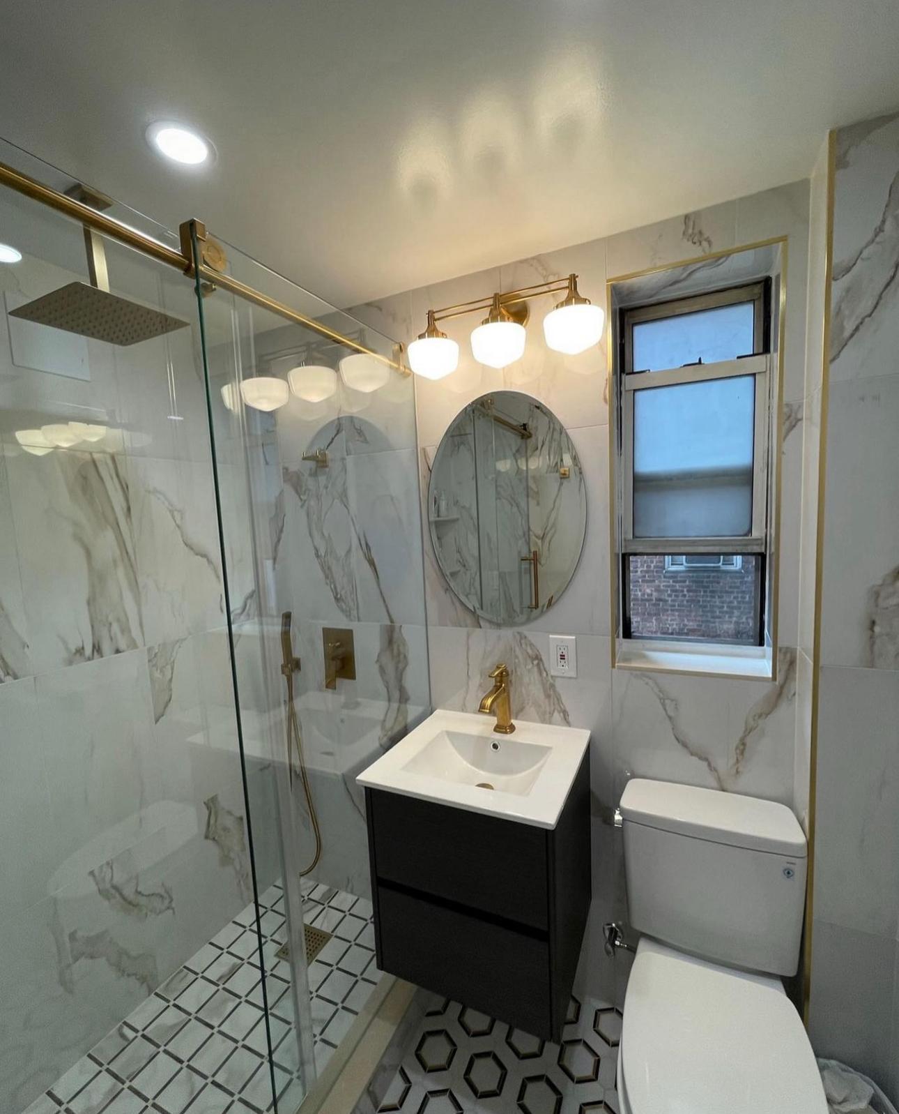 Bathroom Accessories & Plumbing Fixture Installation completed project
